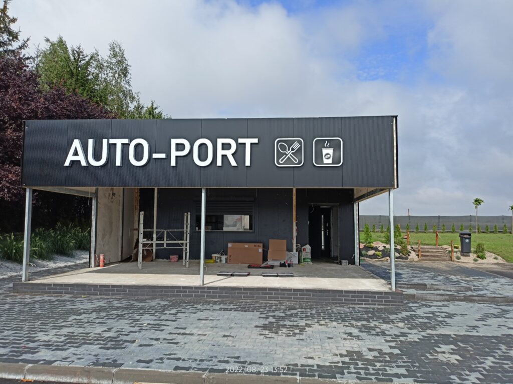 Projekt budowlany Restauracji Auto Port Smaków