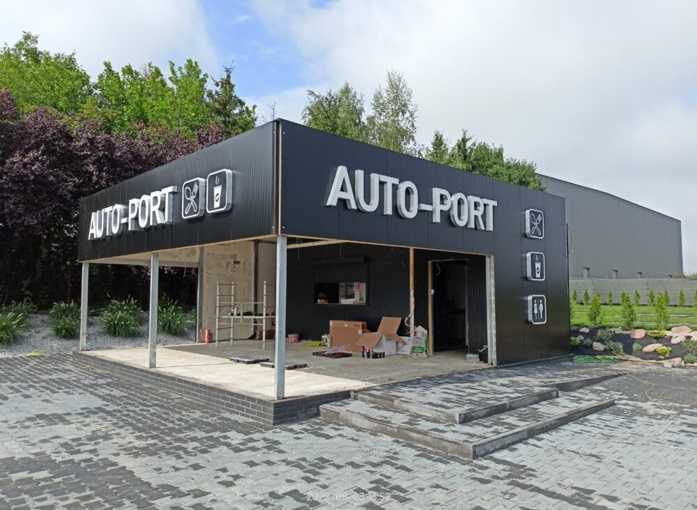 Projekt budowlany Restauracji Auto Port Smaków